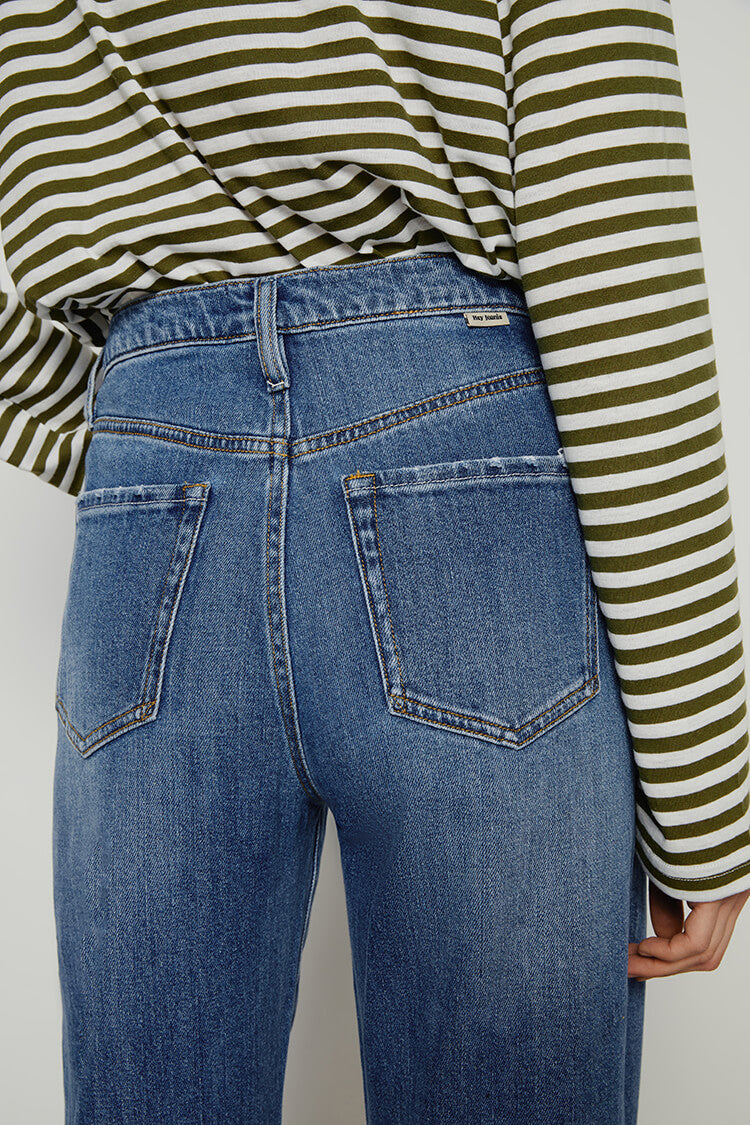 Angeles High Rise Baggy Jeans