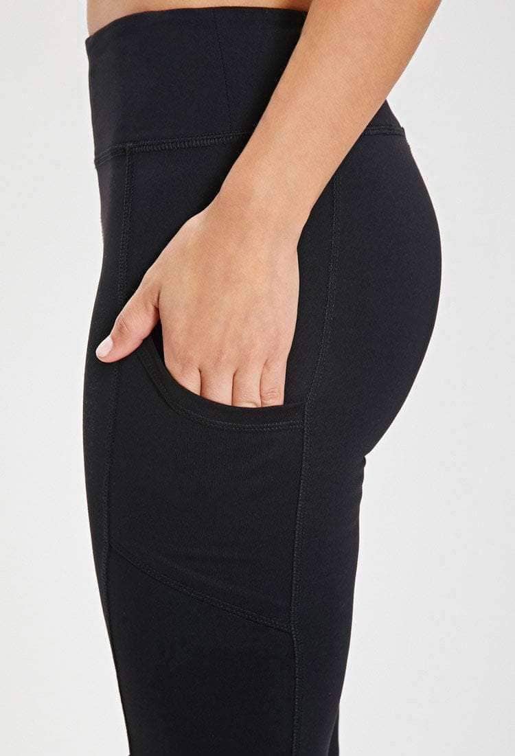 Original Soft Black Thigh Pocket Regular Length Buttery Soft Leggings